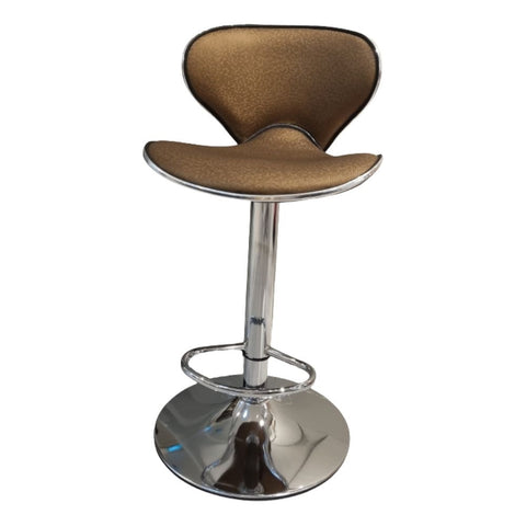 Lotus Adjustable High Bar Chair - Coffee Brown (Indent)