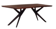 Penta Live Edge Dining Table 300cm (Indent)