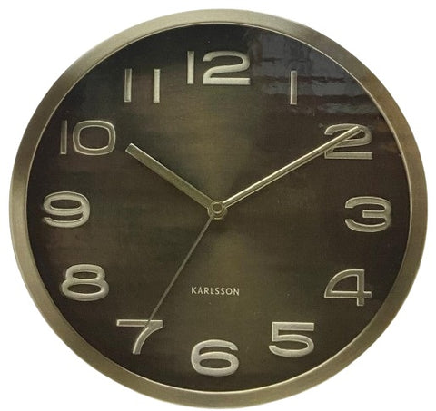 Wall Clock MAXIE - Black