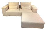 CUBO 2 SEATER (2 Body) + OTTOMAN - Indent