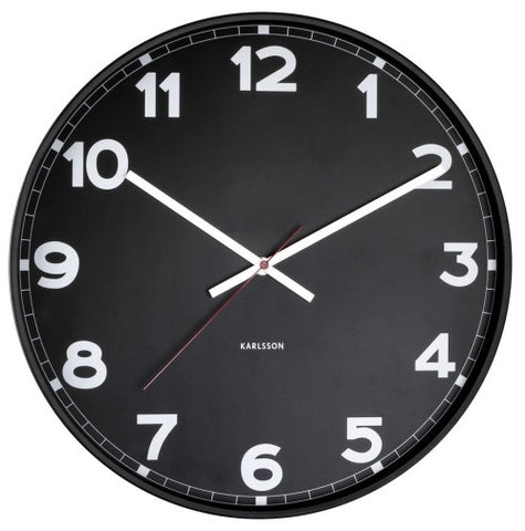 Wall Clock NEW CLASSIC Medium - Black
