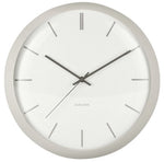 Wall Clock NIRVANA GLOBE - Warm Grey