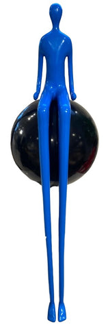 Always On The Ball - Blue / Black (Indent)
