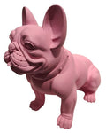 Bulldog Sitting - Pink