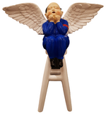 Cheeky Angel Salute - Blue