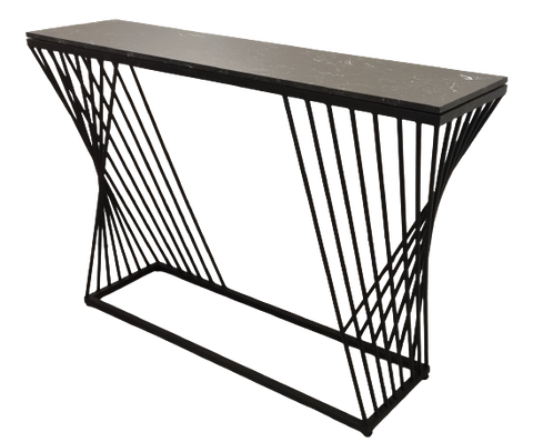 Console Harp - Black Frame / Black Top (Indent)