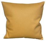 Mini Checks Cushion - Mustard