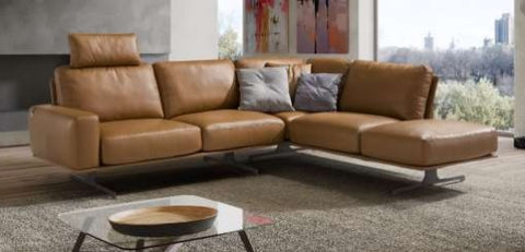 Nuvolari L-Shaped Sofa with Corner - Indent