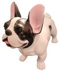 Standing Bulldog - White