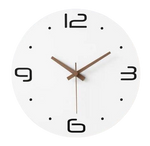 Dotty Number Clock (White) 35cm - Indent - MOLECULE PTE. LTD.