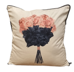 Bouquet Cushion - White