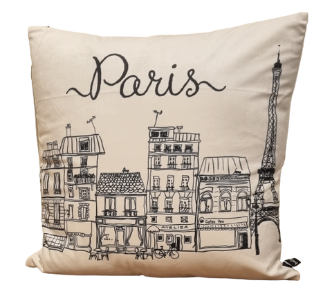 Paris Cushion - White