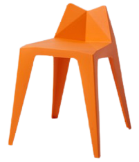 Catty Chair - Orange (Indent)