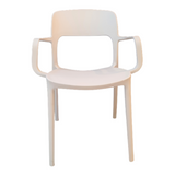 Catty Classic Chair - White (Indent)