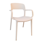 Catty Classic Chair - White (Indent)