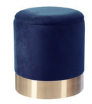 Classic Stool w Storage Blue - Indent