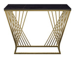 Console Harp - Gold Frame / Black Top (Indent)