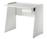 Desk Contemporary With Drawer (Right) - White