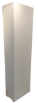 Elementi Milleusi Shoe Rack With Door - White