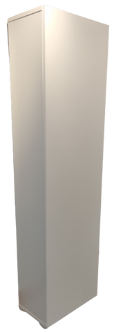 Elementi Milleusi Shoe Rack With Door - White (Indent)