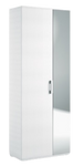 Extraspazio Multipurpose Cabinet W/Mirror And Drawer - White