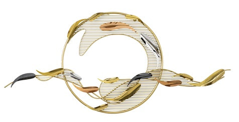 Flying Fish - Gold (Indent)