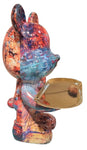 Happy Bear w Long Tray Standing - Opulent Splash