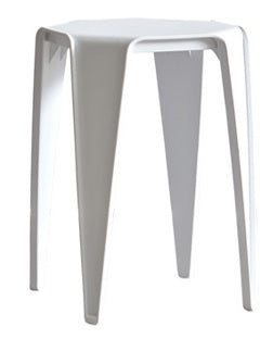 Jino Stool (White) - MOLECULE PTE. LTD.