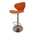 Lotus Adjustable High Bar Chair - Orange (Indent)