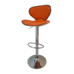 Lotus Adjustable High Bar Chair - Orange (Indent)