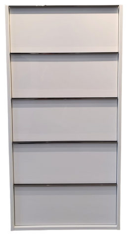 Luna White 5/D Chest With Soft Closing