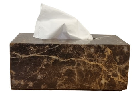 Marble Tissue Box - Emperado