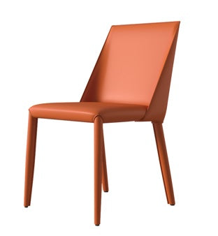 Markus Dining Chair (Tangerine) - (Indent) - MOLECULE PTE. LTD.