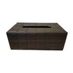 Nest Grid Tissue Box Black - Indent