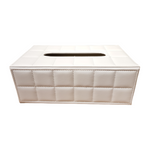 Nest Grid Tissue Box White