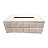 Nest Grid Tissue Box White