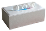 Nest Plain Tissue Box White