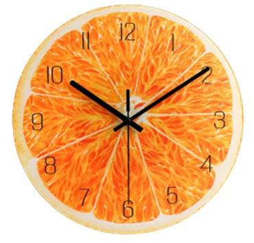 Orange Clock