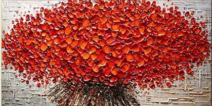 Red Fortune Tree - Indent