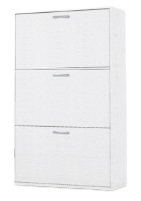 Scarpiere Shoe Rack 3 Doors - White – Molecule - Home Accessories ...