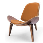 Smiley Chair (Tangerine) - PU (Indent) - MOLECULE PTE. LTD.