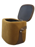 Smiley Stool w Storage (Brown) - Indent