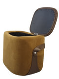 Smiley Stool w Storage (Brown) - Indent