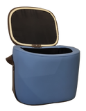 Smiley Stool With Storage (Sky Blue)