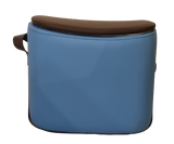 Smiley Stool With Storage (Turquoise)