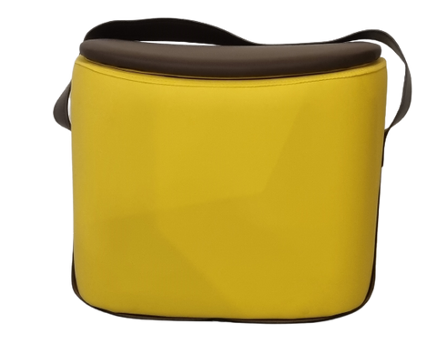 Smiley Stool With Storage (Yellow)