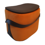 Smiley Stool w Storage (Orange) - Indent