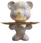 Standing Bear w Long Tray - Colourful