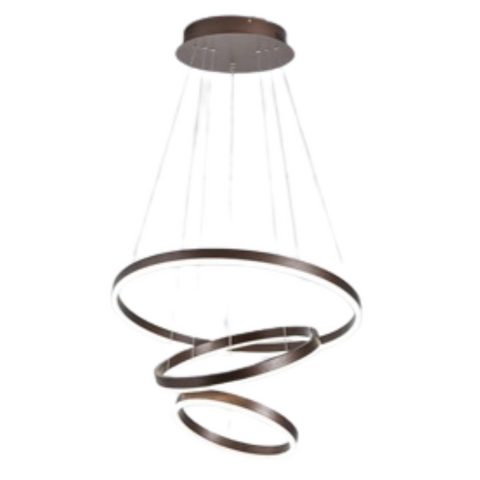 Swirl Pendant Light (Black)