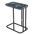 Tuck in / Side Table - Black Frame + Black Top